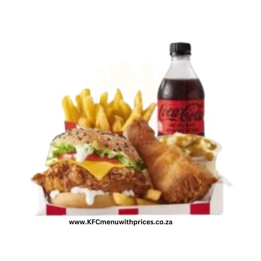 Reg Fully Loaded Box Meal With Zinger Burger &and Buddy Drink
