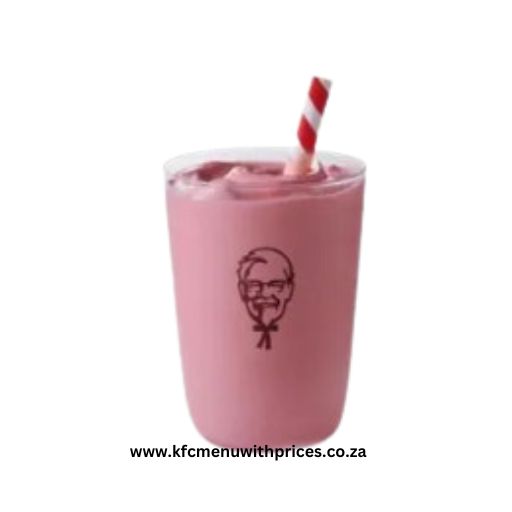 KFC Strawberry Milkshake